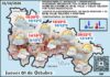 El tiempo de hoy en La Rioja. 01/10/2026. Bajada de temperaturas Mapa del tiempo en La Rioja. Meteosojuela
