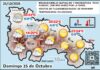 El tiempo de hoy en La Rioja. 25/10/2026. Calorcito otoñal Mapa del tiempo en La Rioja. Meteosojuela