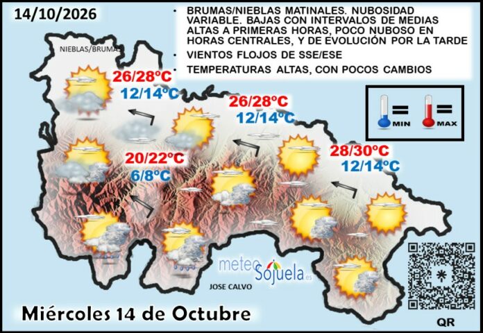 Mapa del tiempo en La Rioja. Meteosojuela Mapa del tiempo en La Rioja. Meteosojuela