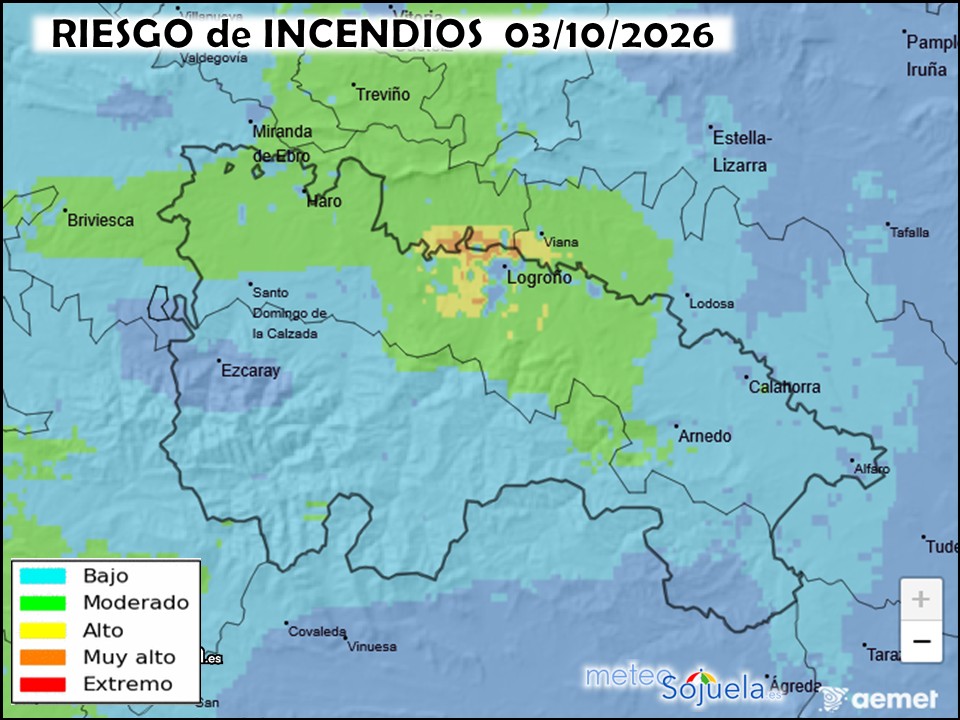 Riesgo de incendios
