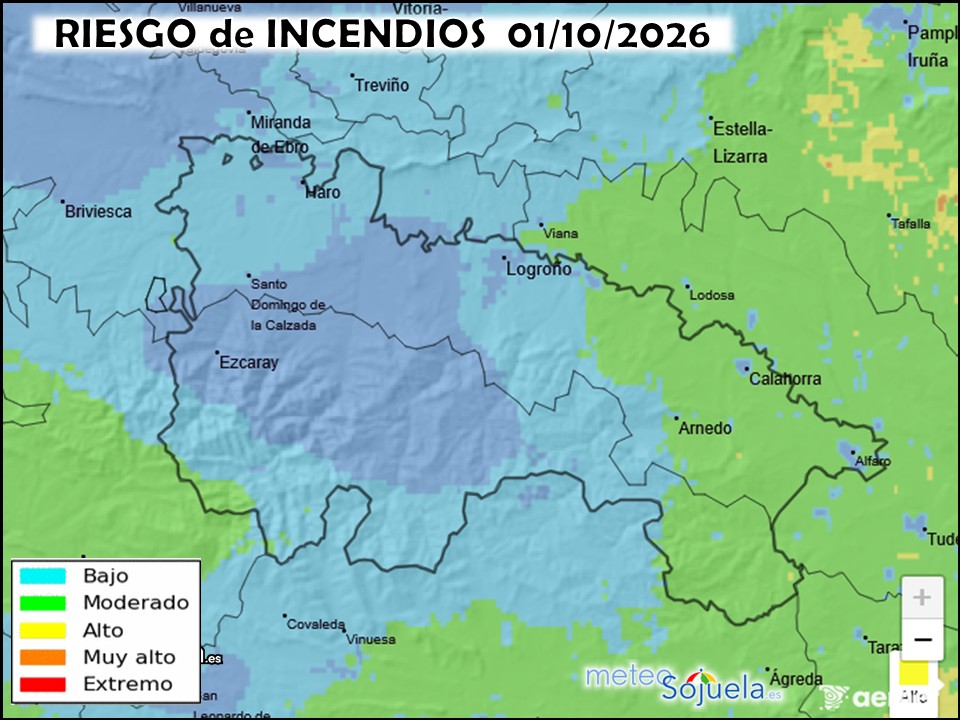 Riesgo de incendios