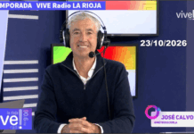 Meteosojuela en VIVE Radio La Rioja. 90.6 FM 23/10/2026
