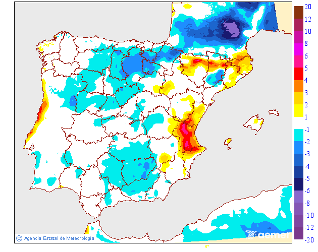 Variación de temperaturas máximas AEMET Meteosojuela 01