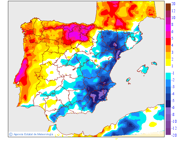 Variación de temperaturas máximas AEMET Meteosojuela 0210